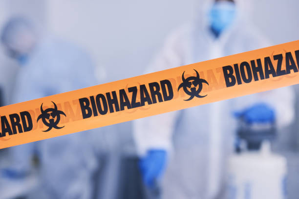 Professional Biohazard technician working in Elgin, OR